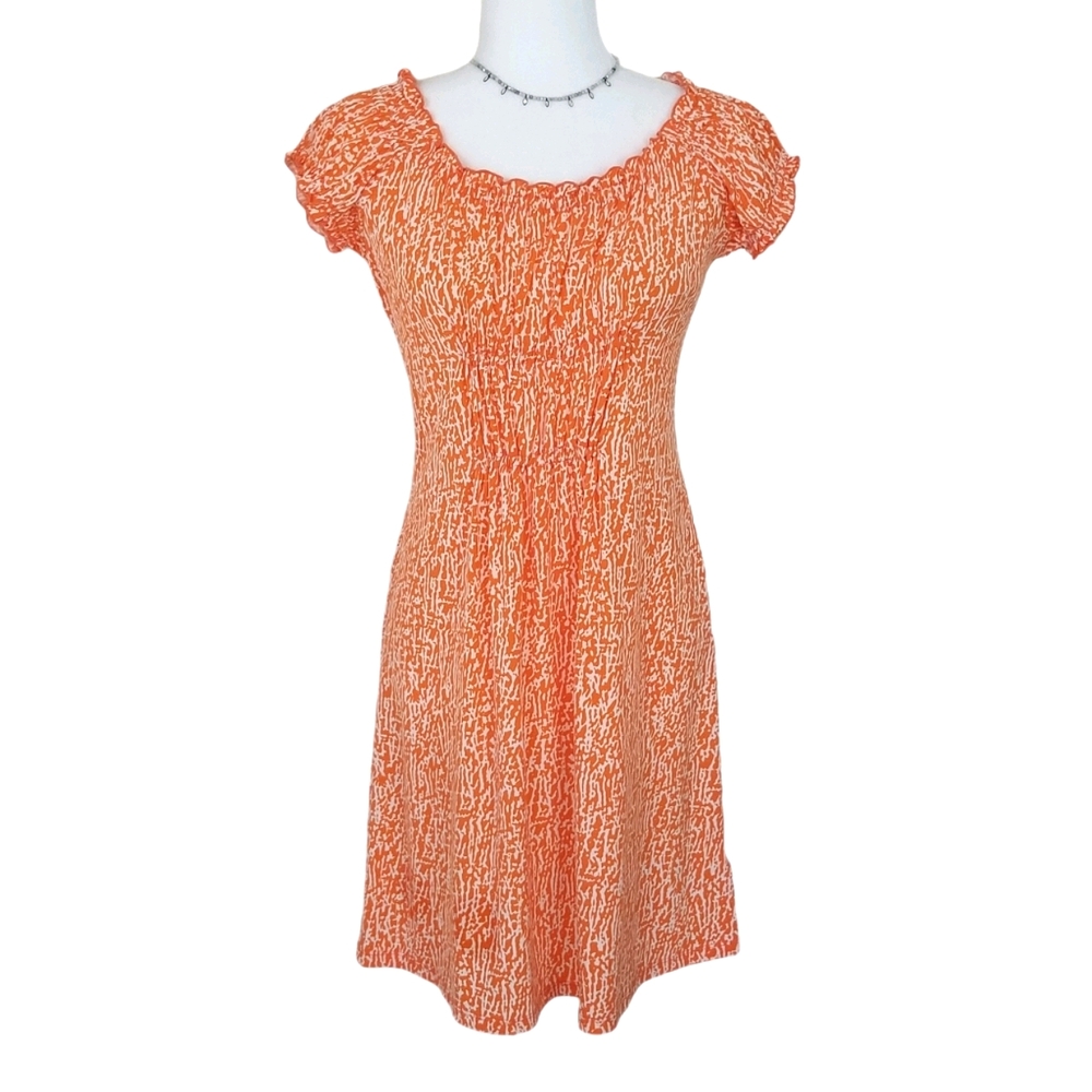 Michael Kors - Orange/White summer Dress